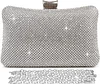 BAIGIO Damen Abendtasche Clutch Tasche Elegant Handtasche mit Strass fur Party Hochzeit