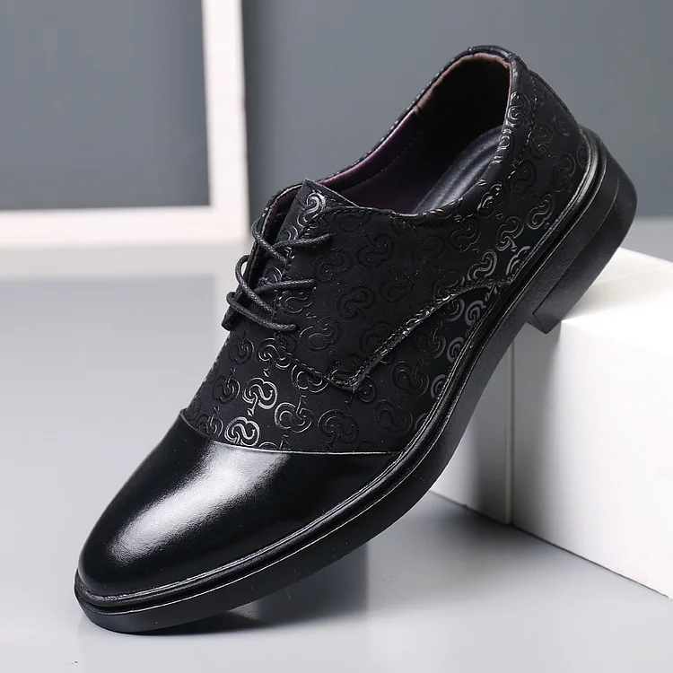 Men Trending Classic Patent Leather Dress Shoes