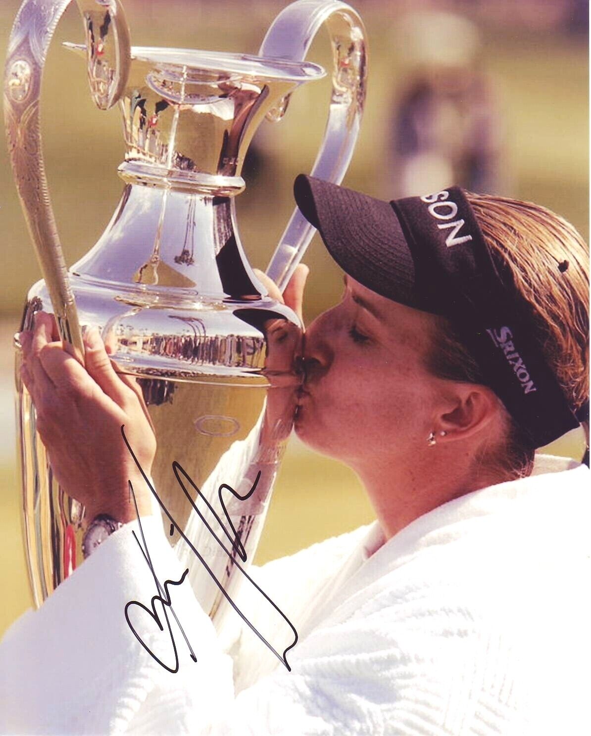 Kerrie Webb #0 8x10 Signed w/ COA LPGA Golf 033119