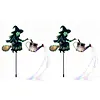 Halloween Witch Cauldron Garden Light for Lawn Porch Patio Walkway Entryway