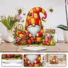 Diamond Painting Acrylic Single Sided June Gnome Ornaments Tabletop Home Office Decor