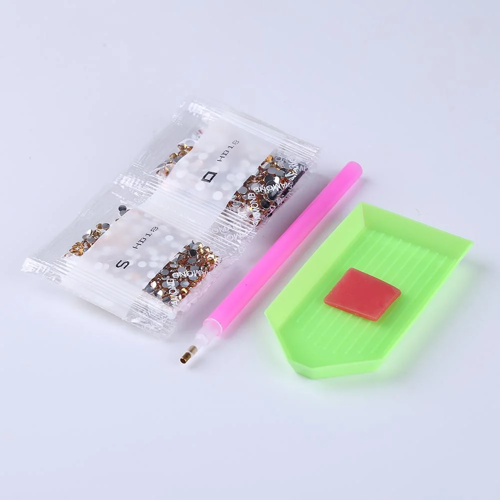 10pcs DIY Diamond Painting Christmas Tree Pendant (Single Side)