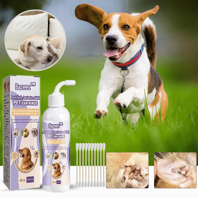 Pet Ear Cleaner - Infection Treatment for Dogs & Cats