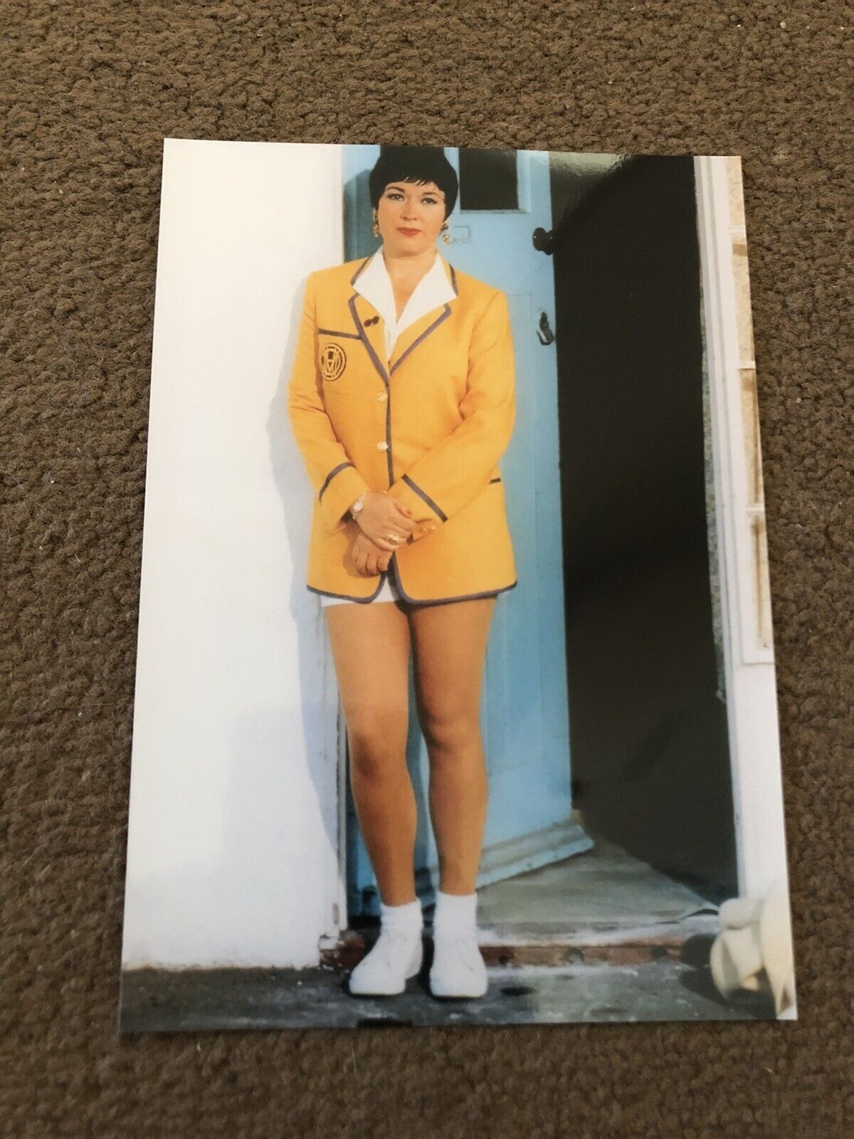 RUTH MADOC (HI DE HI) UNSIGNED Photo Poster painting 7x5”