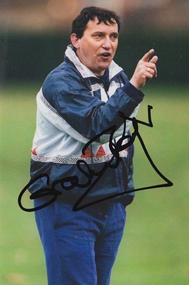 GRAHAM TAYLOR HAND SIGNED 6X4 Photo Poster painting FOOTBALL AUTOGRAPH ENGLAND 1