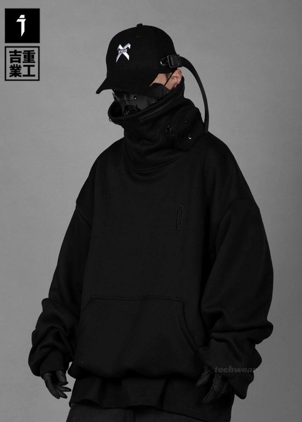 Astronaut Pullover Hoodies JIYE HEAVY INDUSTRY techwear-x