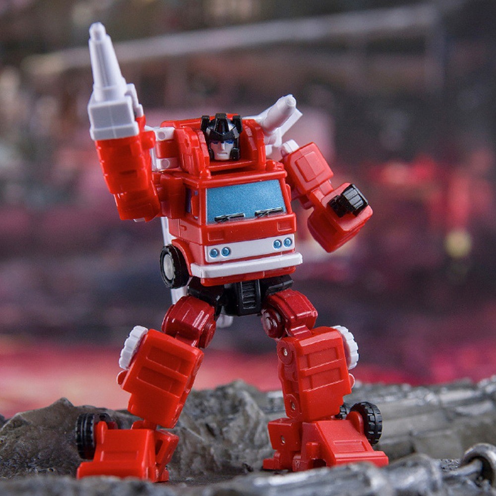 Dr.Wu DW-E24 FIREFIGHTERS Mini Transformers Toy Model Action Figure Collectible