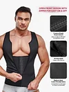 ✅Men's Zipper Waist Trainer Trimmer Vest