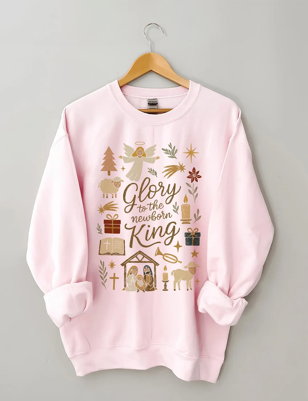 Glory To The Newborn King Sweatshirt
