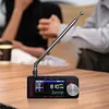 SI4732 Mini Pocket Radio 1.9inch IPS Screen HF SW MW VHF Radio LSB USB AM FM