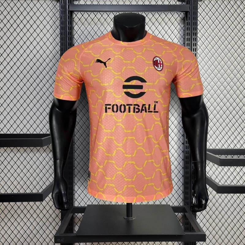 2025-2026 Player Version AC Milan Training clothes Football Shirt 1:1 Thai Quality- Maxi Kit