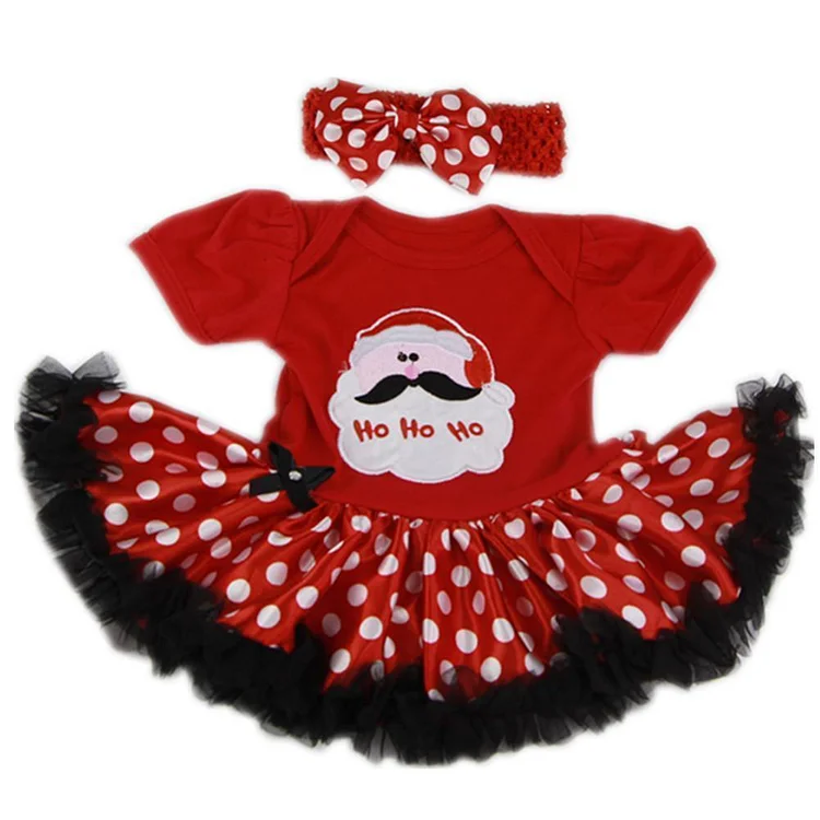  22-23"rebirth infant Baby Mädchen' Tutu Romper Kleid Xmas 2 Stücke Outfits Weihnachtsmann - RSDP-Rebornbabypuppen-Rebornbabypuppen.de