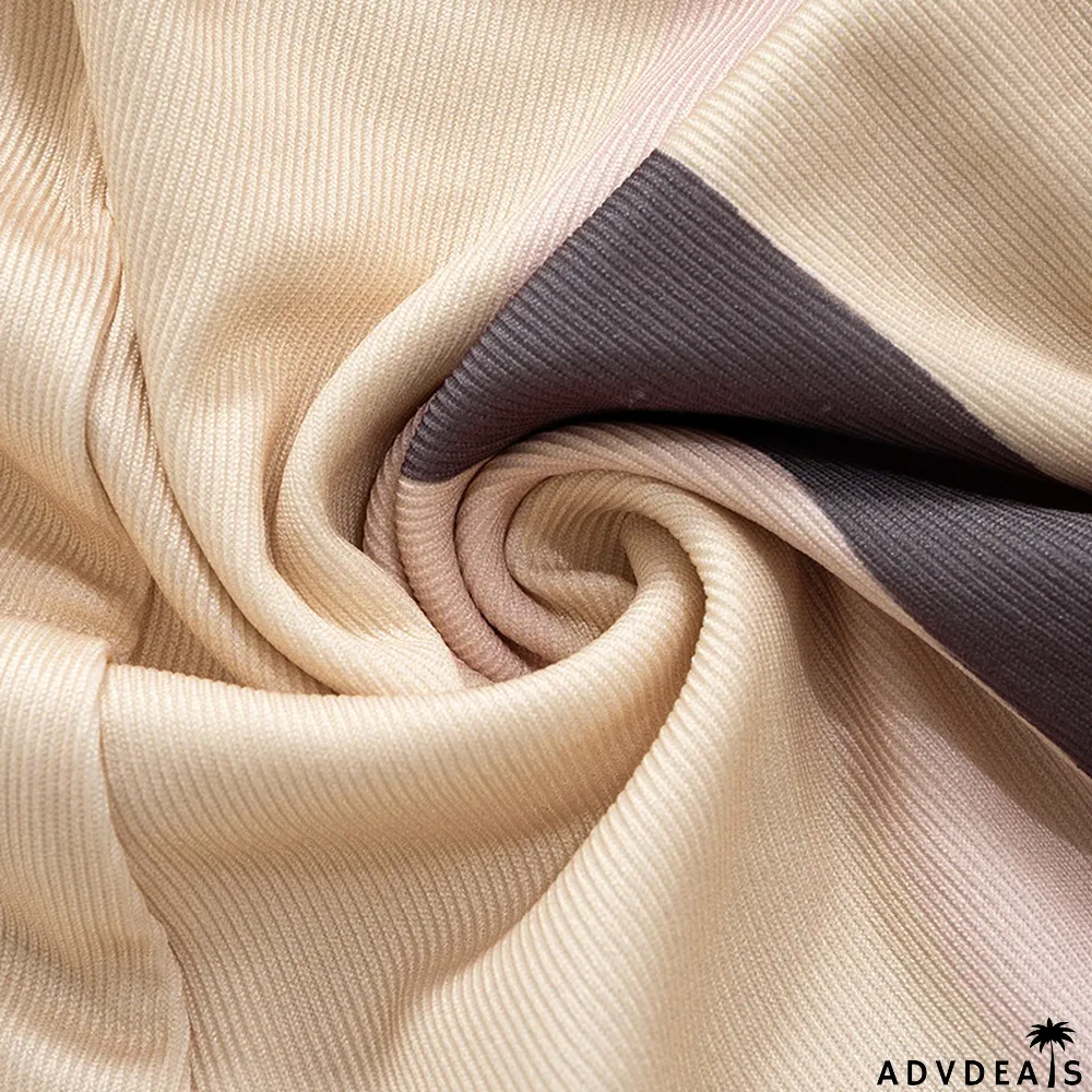 Women Summer Color Block Crop T-Shirt and Shorts Two-Piece Set