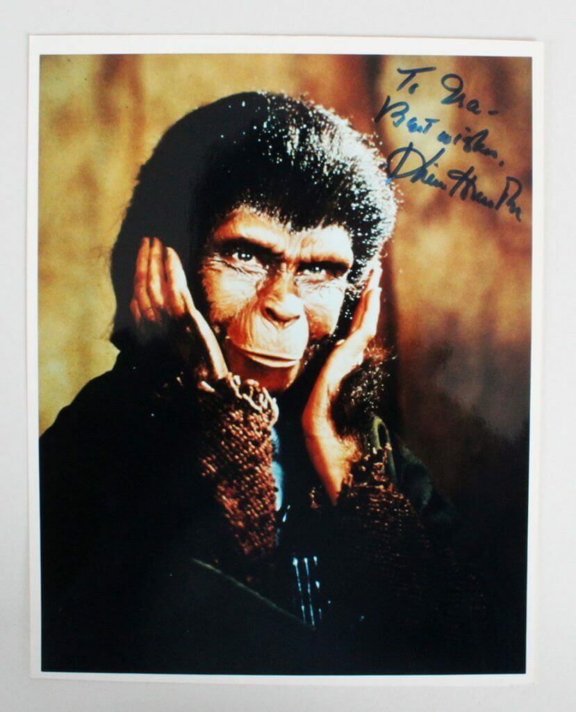 Kim Hunter Signed Photo Poster painting 8x10 Planet of the Apes - COA JSA