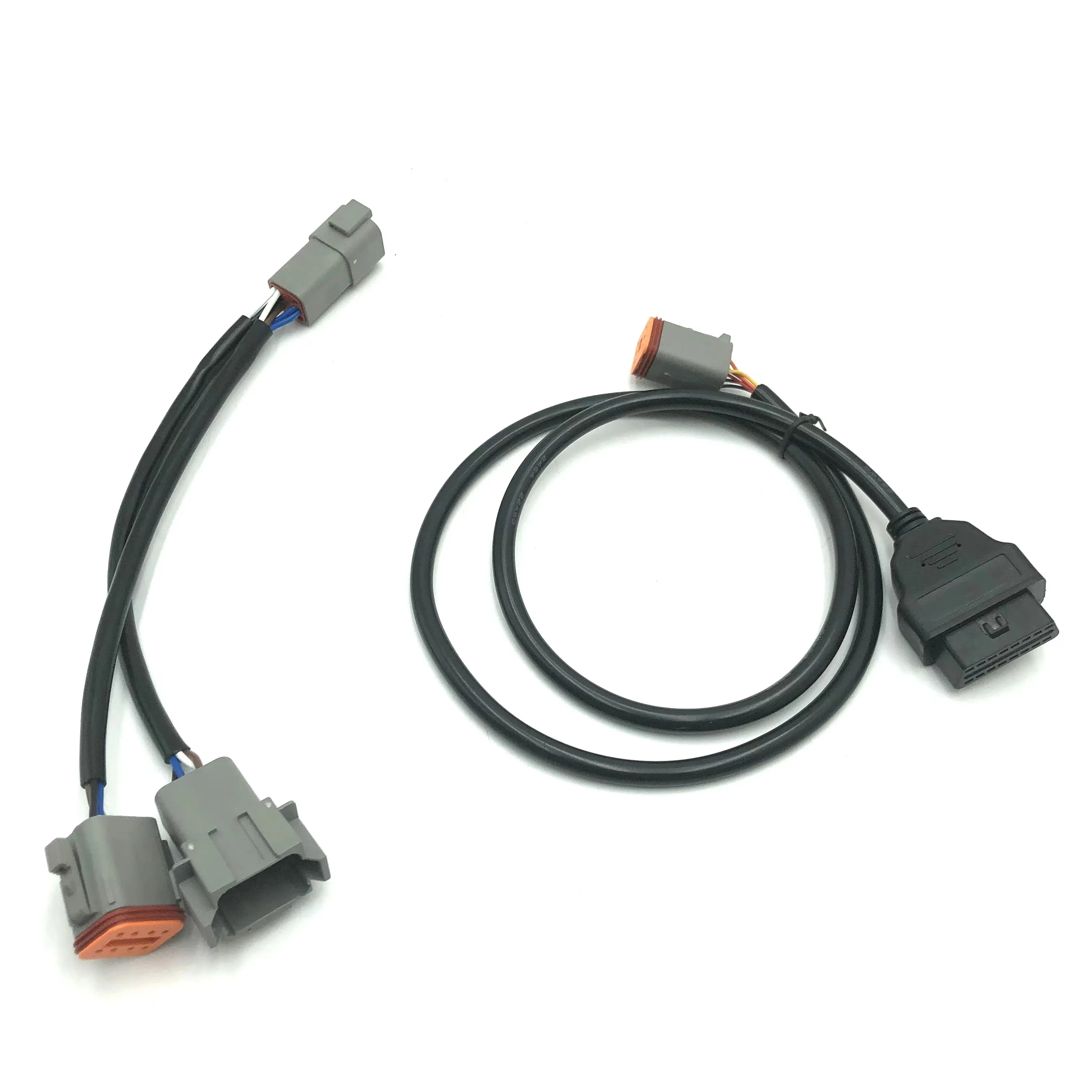 Marine Engine Diagnostic Wiring Harness Connect Cable of 6+8 Pins for VOLVO Vocom Vodia Scanner Tool Adapter Penta Parts