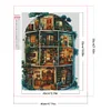 Diamond Painting-Round AB Drill Book Hosue(55*45CM)