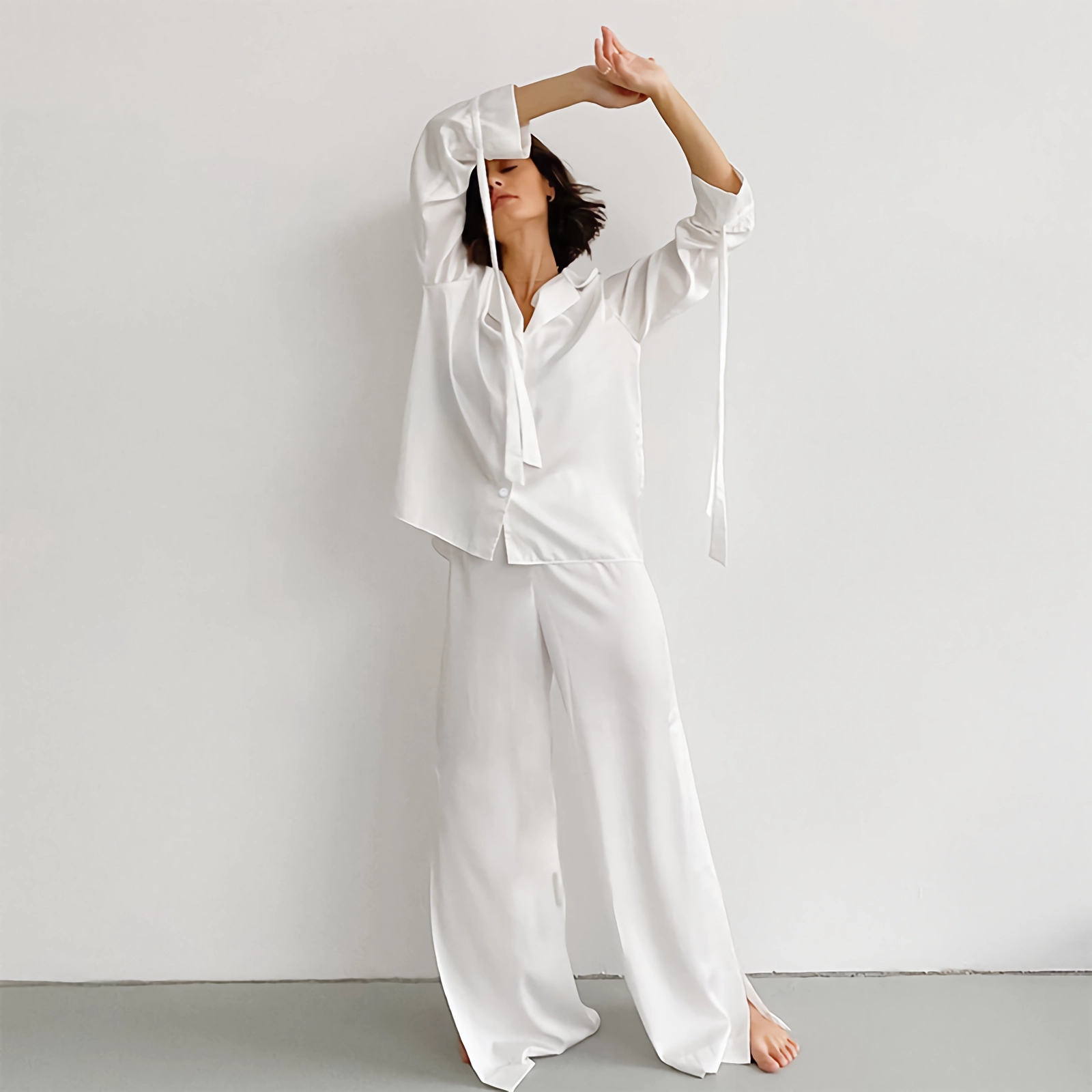 22 Momme Cool Silk Pajamas REAL SILK LIFE