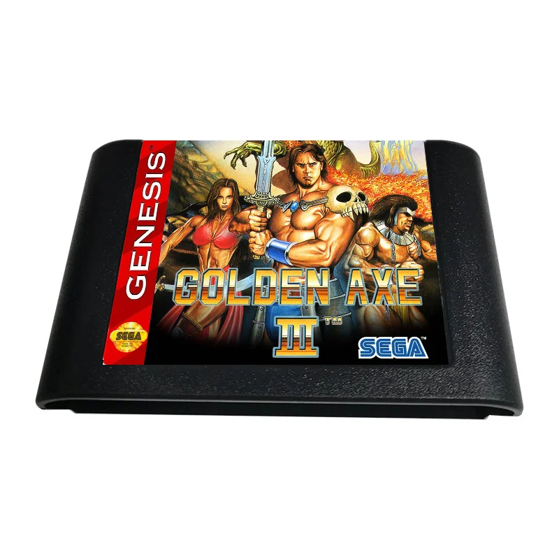 Golden Axe III MD Game For SEGA Genesis & Mega Drive - 16 Bit Game Cartridge