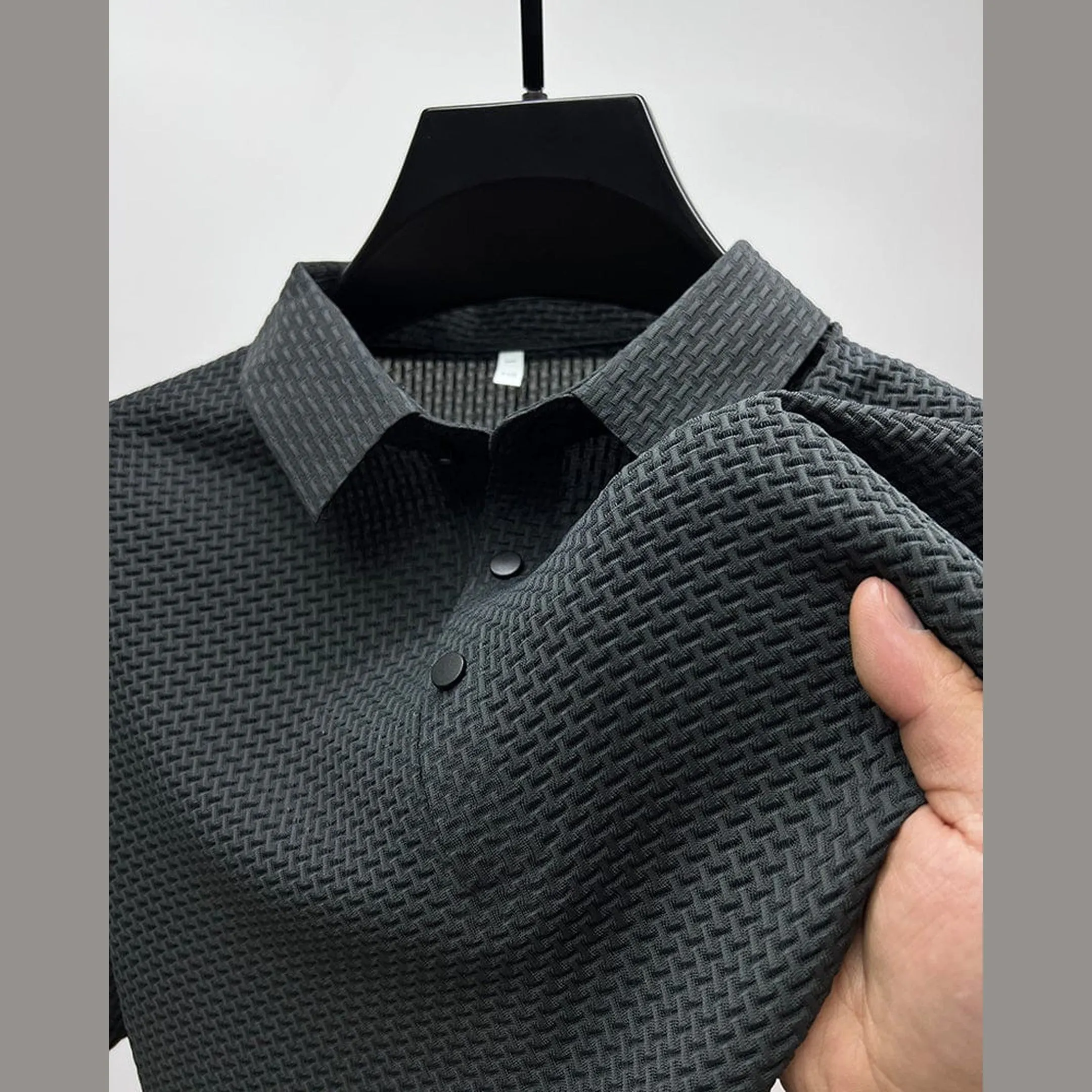 Men's Massimo Prestige Polo Shirt &ndash; Tailored Fit Smart Casual
