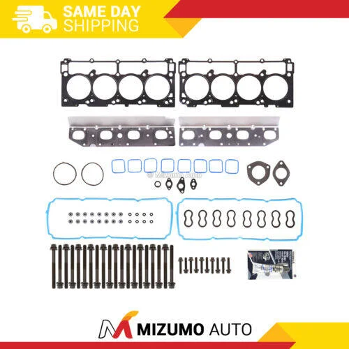 Silscvtt Head Gasket Bolts Set Replacement for 300 Aspen Classic Grand Cherokee 5.7L HS26423PT