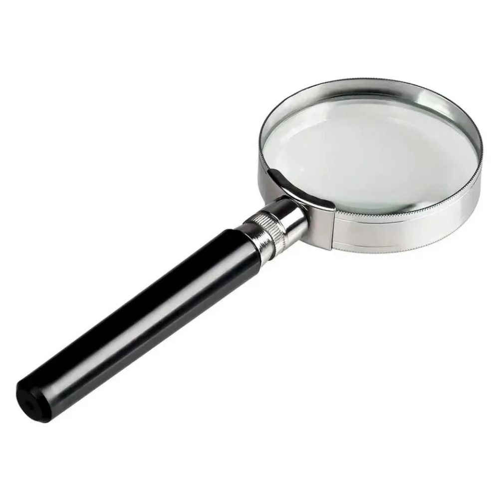 Likron Watches Classic Optical Glass Handheld Magnifier for Reading