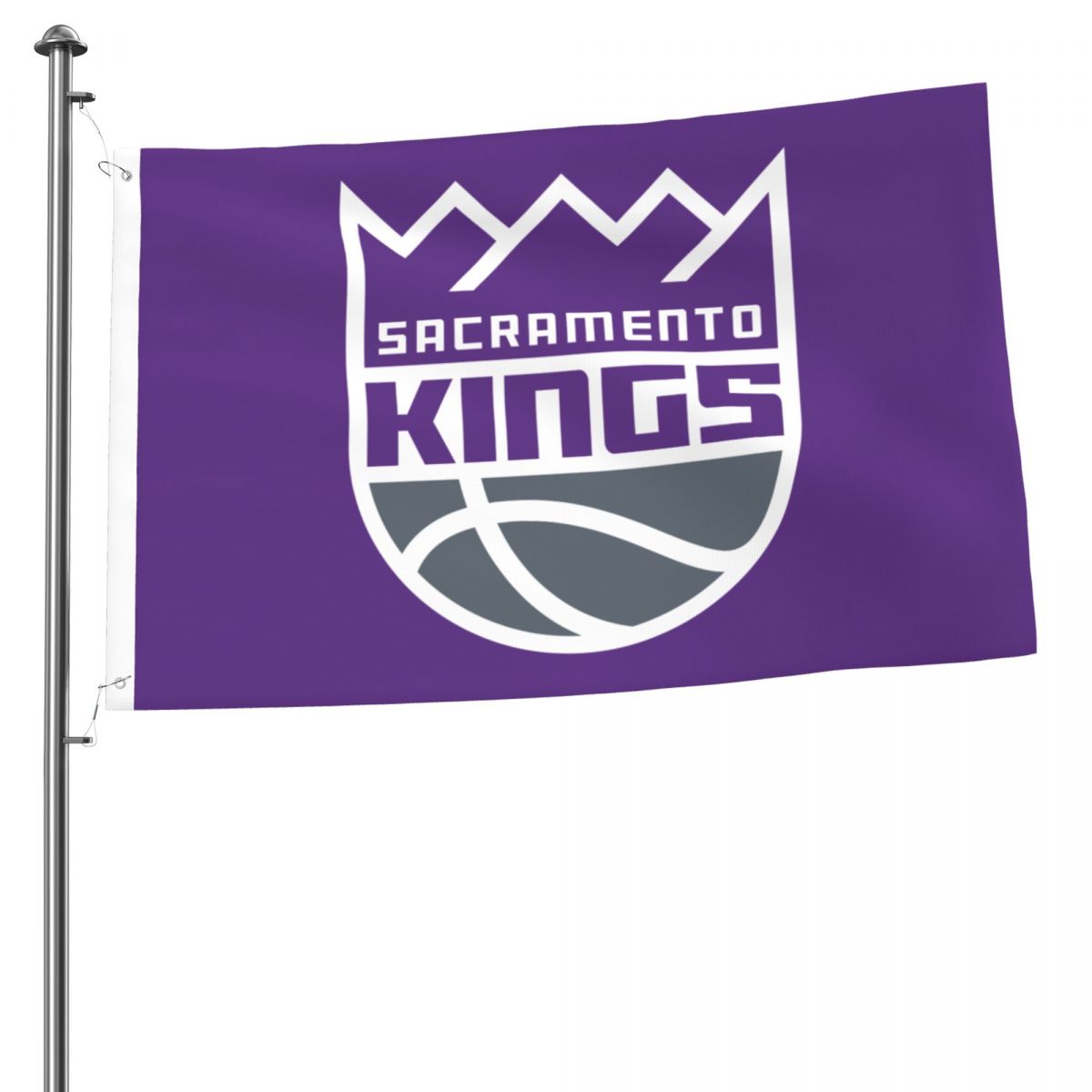 Sacramento Kings Logo 2x3FT Flag