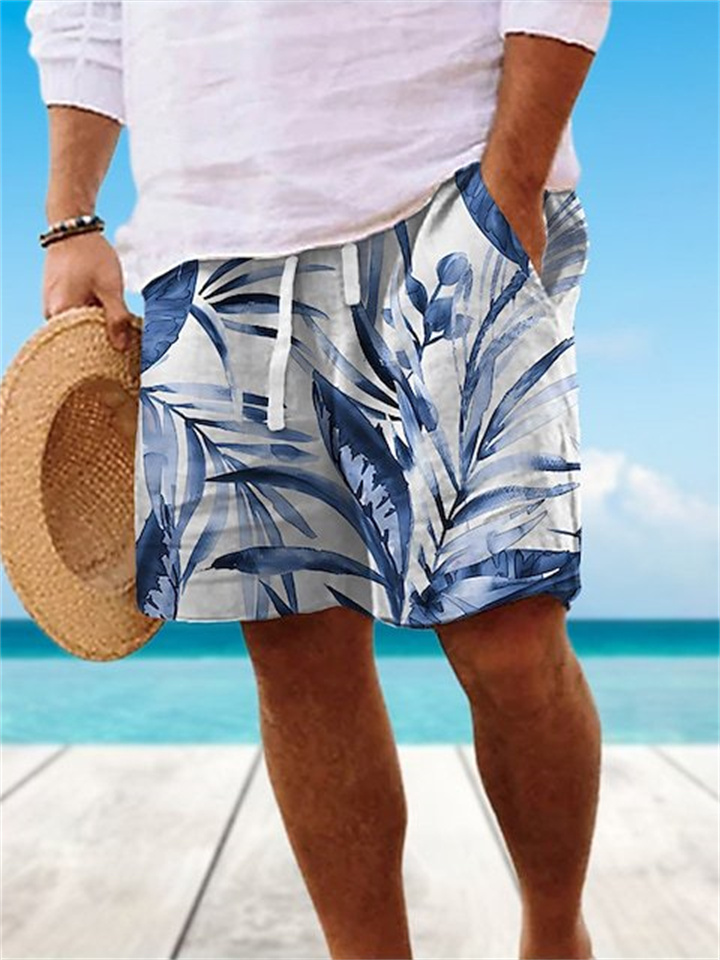 Floral Print Shorts Men's Summer Shorts Beach Shorts S M L XL 2XL 3XL 4XL 5XL