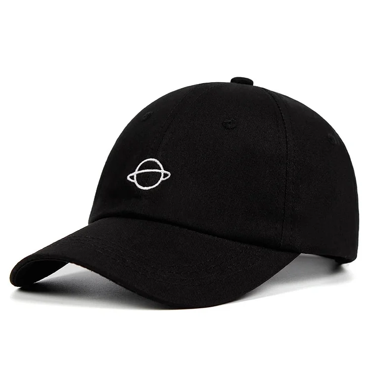 Planet Satellite Mars Baseball Caps For Men Women Boy Anime Pizza Embroidery Black Snapback Cap Cotton Astronaut Hip Hop Dad Hat
