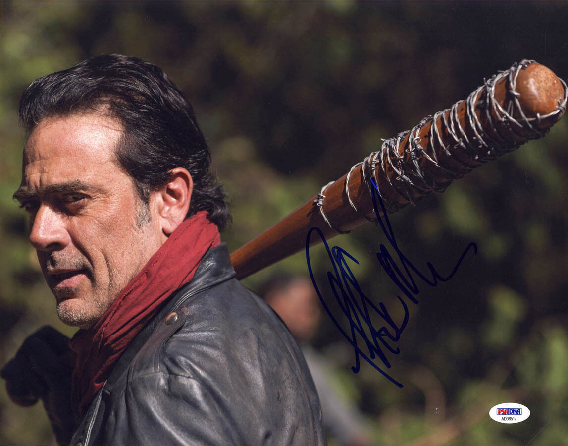 Jeffery Dean Morgan SIGNED 11x14 Photo Poster painting Negan Walking Dead PSA/DNA AUTOGRAPHED