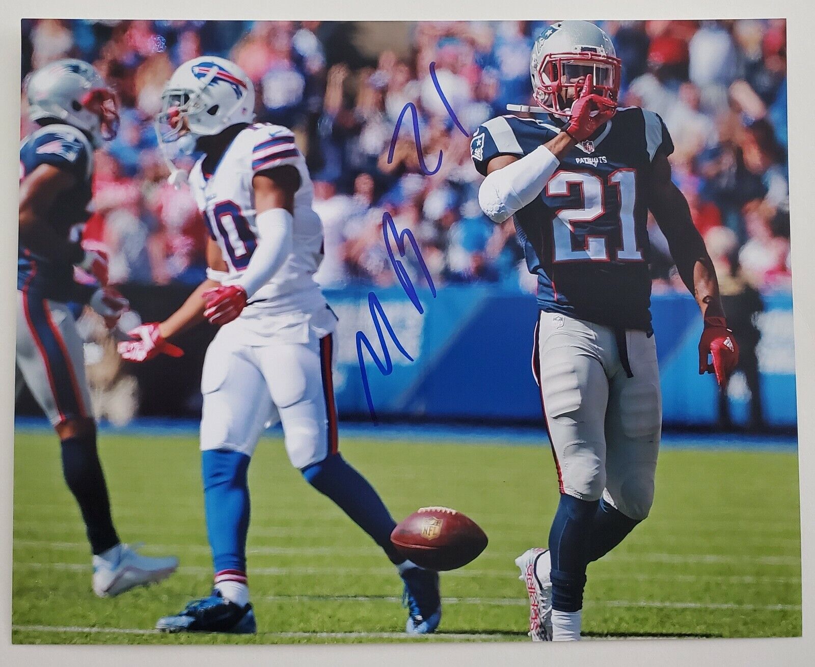 Malcolm Butler Signed 8x10 Photo Poster painting New England Patriots NFL Super Bowl Champ RAD