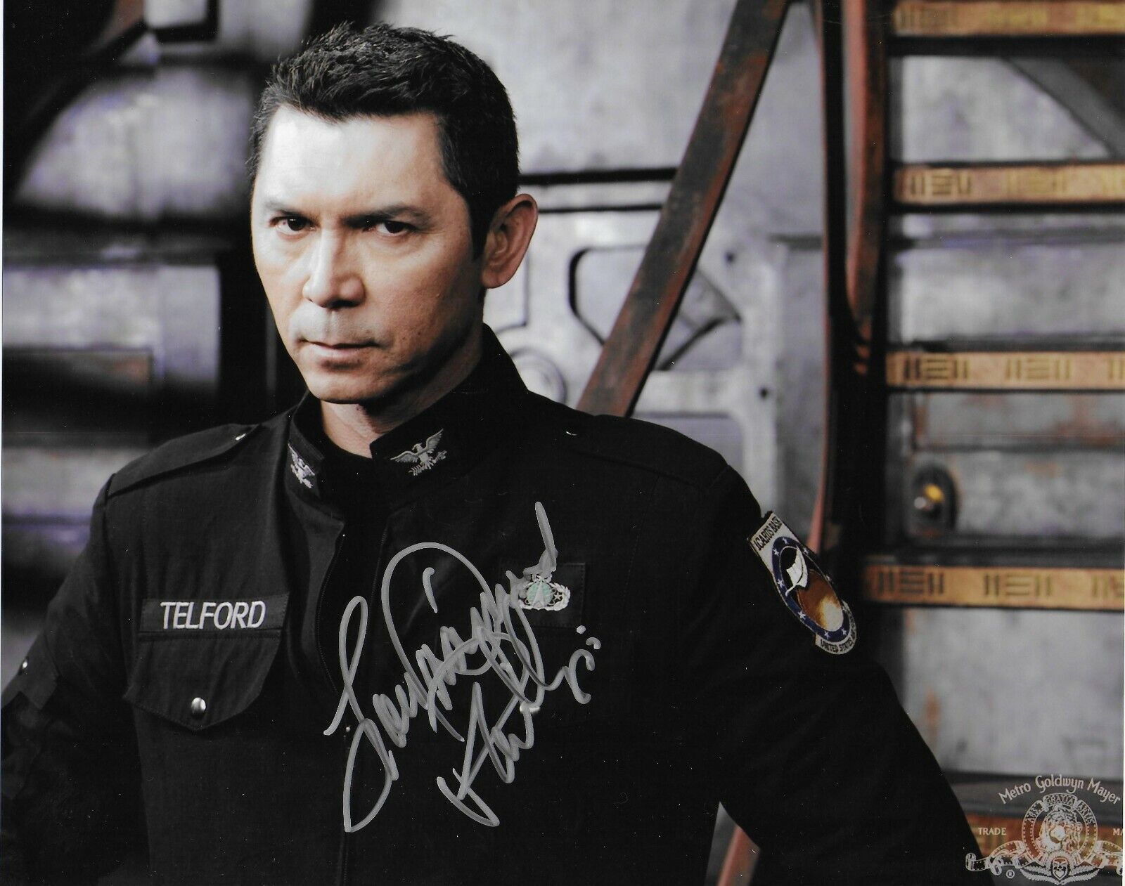 Lou Diamond Phillips Stargate Universe Original Signed 8X10 Photo Poster painting @HShow