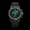 DiW "Color Changing" Rolex Daytona "GRADIENT GREEN SILVER"