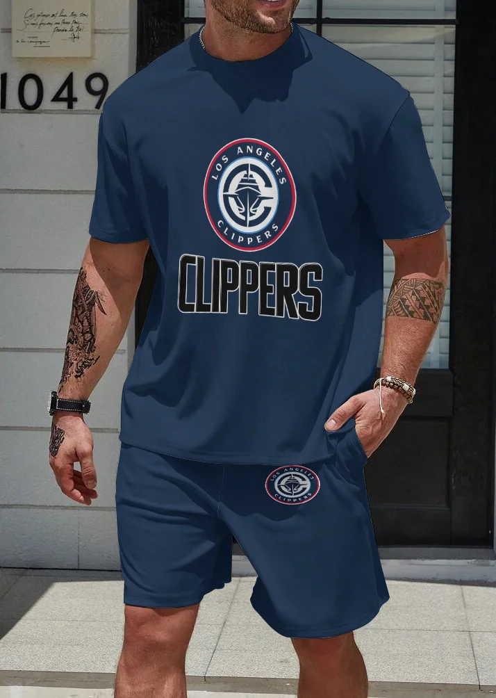LA Clippers  Limited Edition Top And Shorts Two-Piece Suits