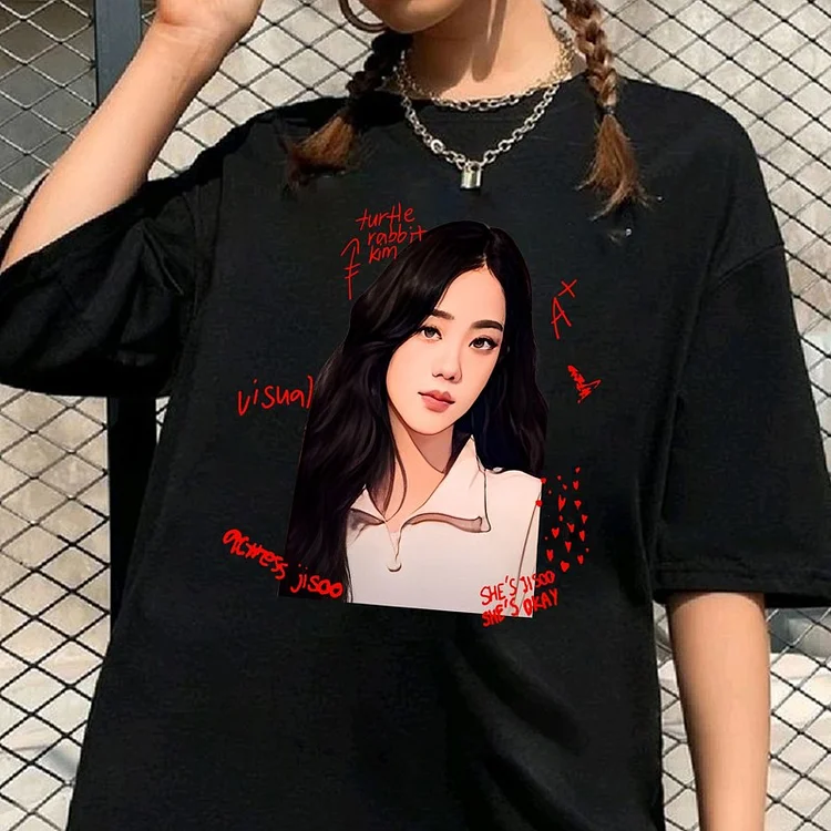BLACKPINK Jisoo ME Fanart T-shirt