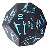 12 Sided Fitness Action Choice Dice Lightweight & Versatile Movement Training Dice Balance & Strength Improvement Interactive Number Dices for Gym Workouts & Yoga Exercise