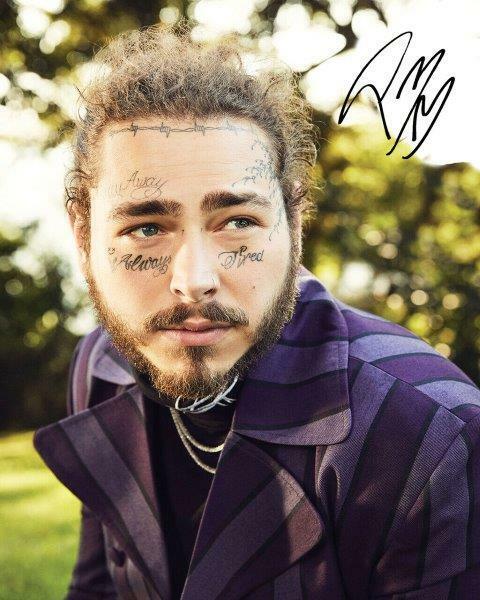 REPRINT - POST MALONE Austin Richard Autographed Signed 8 x 10 Photo Poster painting Poster RP