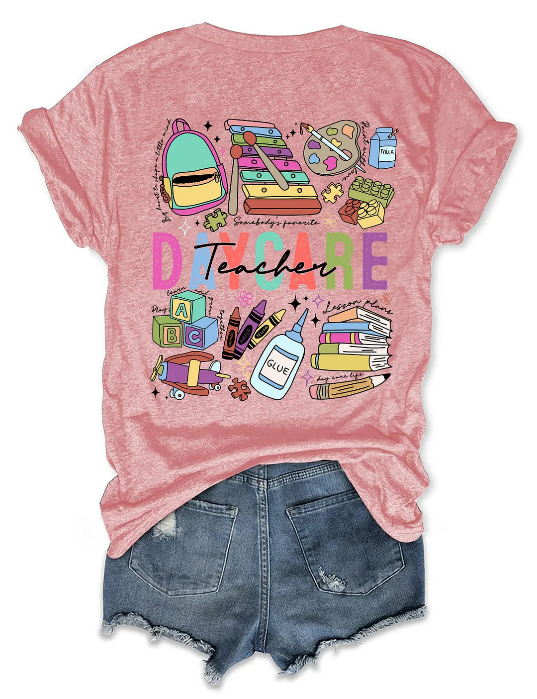 Can&rsquo;t Talk Right Now I'm Busy Doing Daycare Teacher Stuff T-shirt