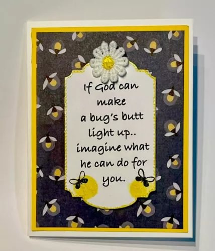 pornhint Pornhint 4 Stampin Up If God can make a bug??s butt light Up imagine what he can do for U New