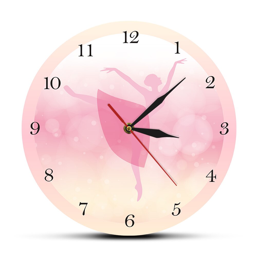

Ballet Girl - Frameless Acrylic Wall Clock, 501 Original