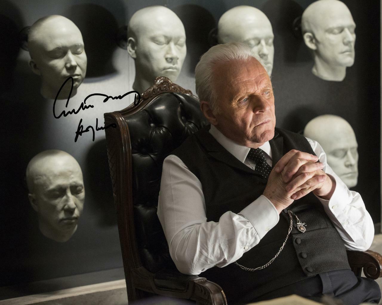 ANTHONY HOPKINS Westworld TV Series SIGNED AUTOGRPHED 10 X 8