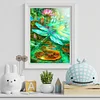 Diamond Painting-DIY Full Round Drill Dragonfly