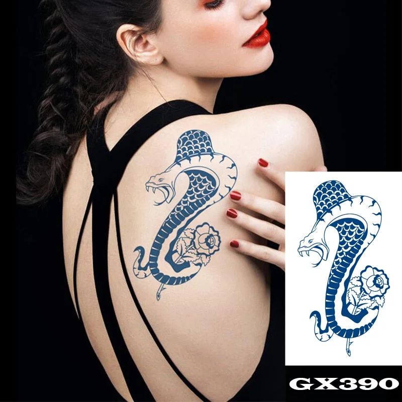 Premium Semi-Permanent Tattoos for Women Men Realistic and Long Lasting 1-2 Weeks,Temporary Tattoos Stickers