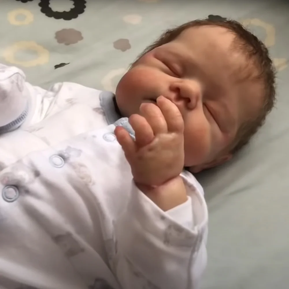 👍𝑻𝑶𝑷 𝑹𝑬𝑪𝑶𝑴𝑴𝑬𝑵𝑫🔥17'' Hivina Realistic Cute Reborn Baby Dollss