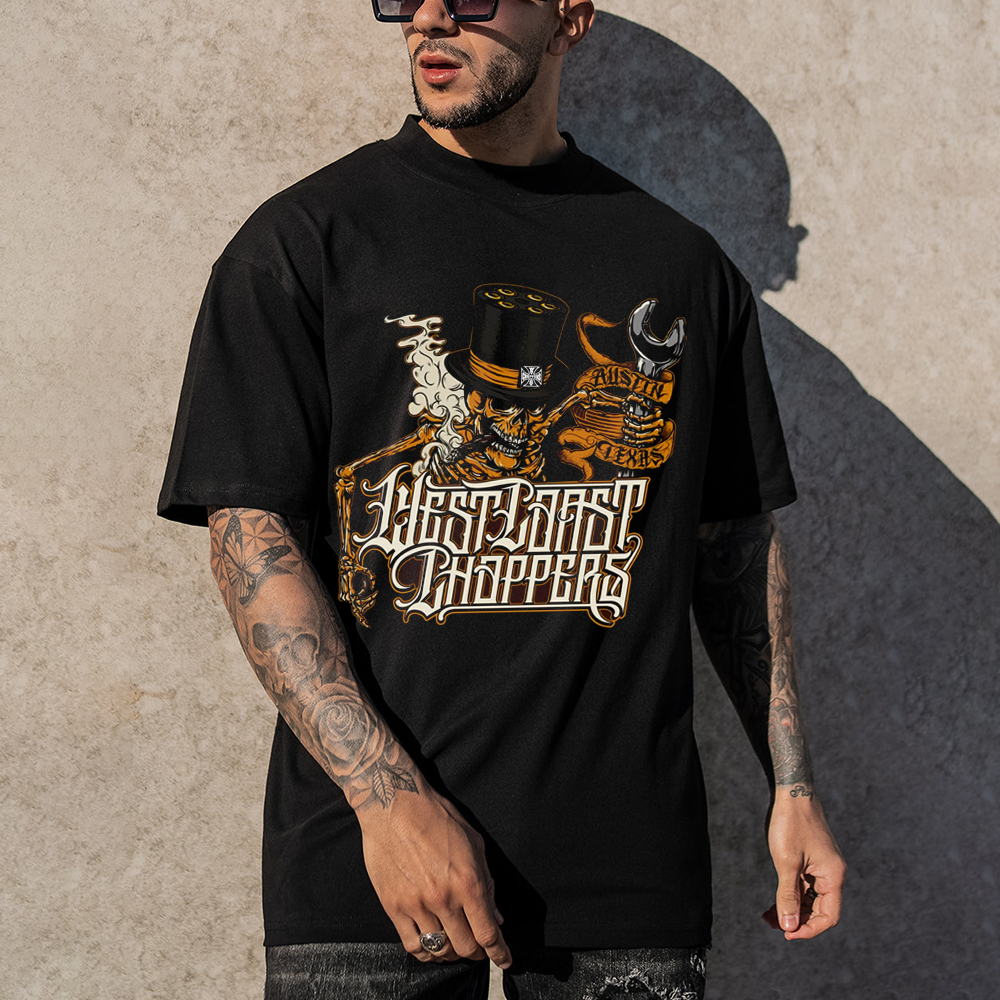 West Coast Helicopter Casual T-Shirt / TECHWEAR CLUB / Techwear