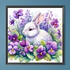 Diamond Painting-DIY Full Round Drill Rabbit(40*40CM)