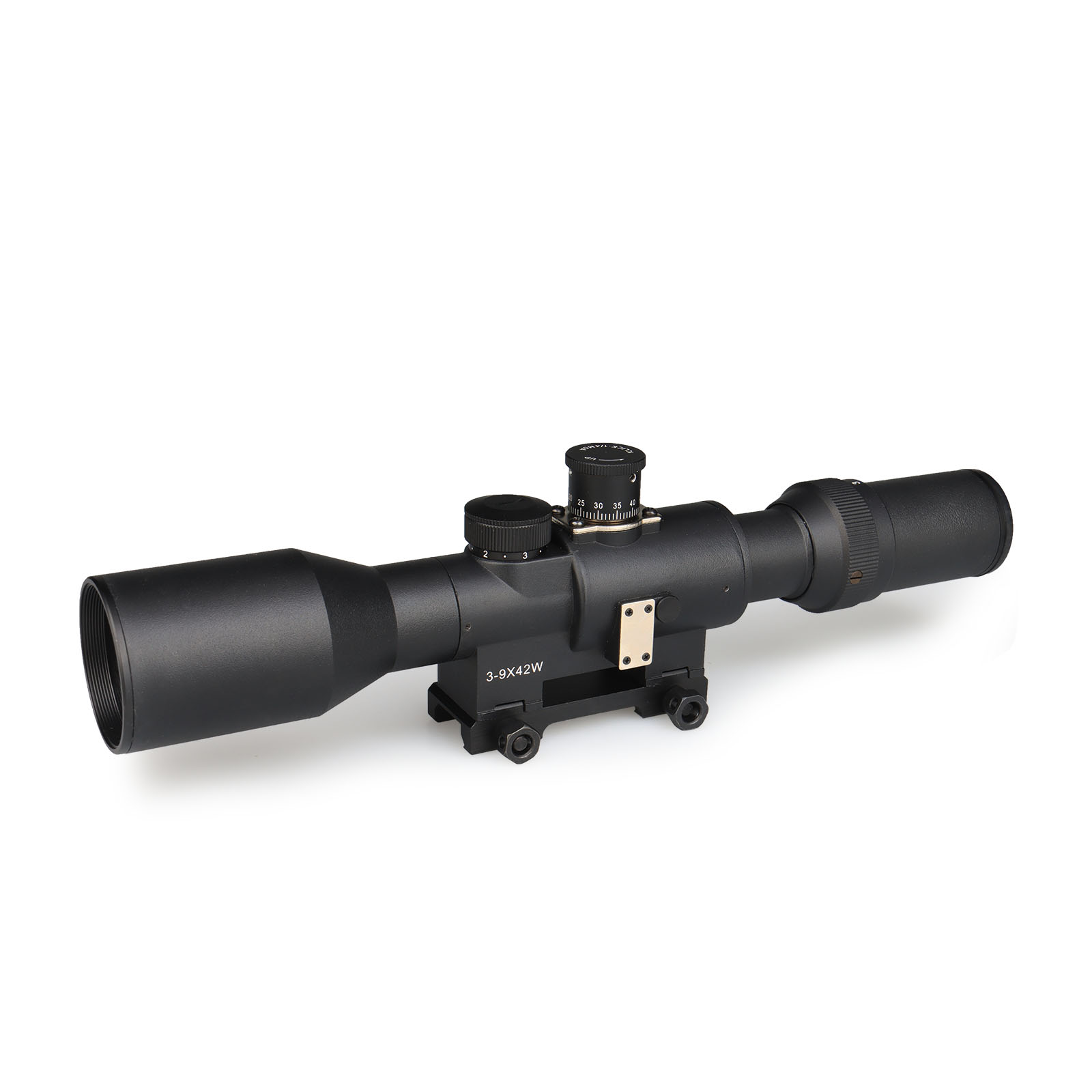 SVD 3-9X42 FFP Sniper Rifle Red Illuminated Scope For Hunting Glass Reticle Tactical Optics Sights Shooting