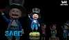 WCF Scale Sakazuki/Ceremony Scene of Monkey D. Luffy & Portgas D. Ace & Sabo - ONE PIECE Statue - WM Studios [In Stock]