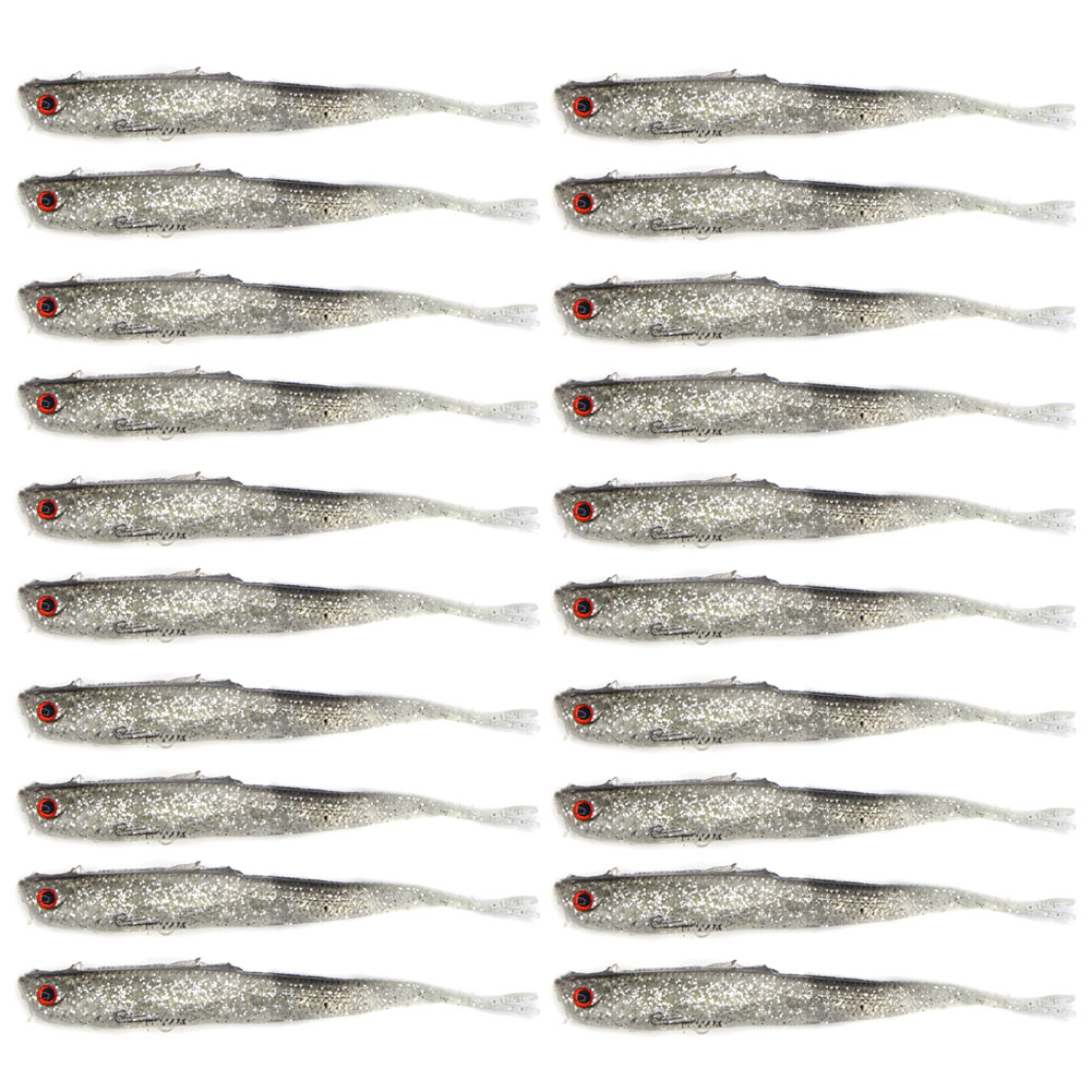 

20pcs/Set Fishing Lures Soft PVC Baits Swimming Tails Artificial Swimbait, 13, 501 Original
