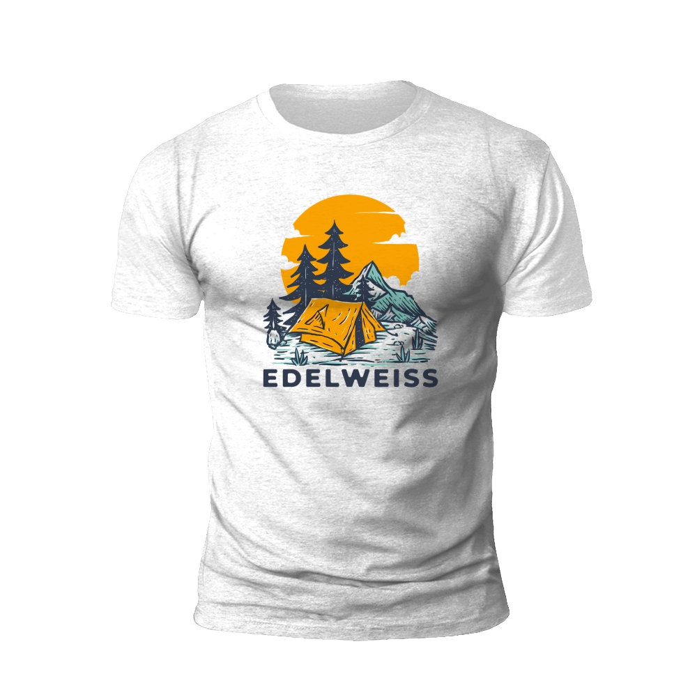 Nature's Embrace: Edelweiss T-Shirt