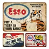 3PCS Esso Oil - Metal Tin Signs Set(8*12Inch/12*16Inch) - Garage